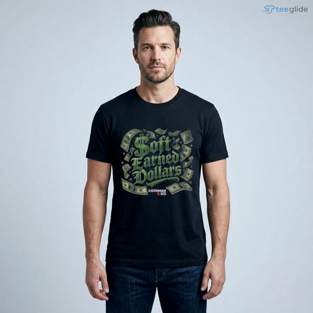 97.1 the fan rothman and ice soft earned dollars t shirt 1 97.1 the fan rothman and ice soft earned dollars t shirt 1
