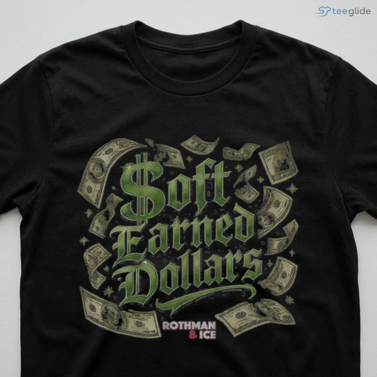 97.1 the fan rothman and ice soft earned dollars t shirt 3 97.1 the fan rothman and ice soft earned dollars t shirt 3