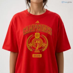 adidas spain 2026 campeones t shirt 2