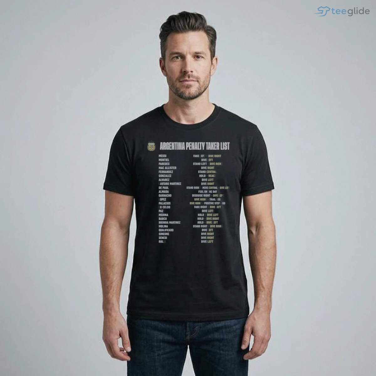 argentina penalty taker list shirt football tactical notes soccer goalkeeper graphic tee 1 argentina penalty taker list shirt football tactical notes soccer goalkeeper graphic tee 1