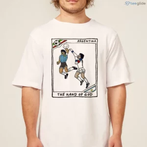 argentina the hand of god shirt 1