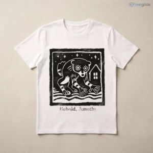 Behold Jimothy Raccoon Shirt, Hoodie, Long Sleeve, V-Neck Tee 2 behold jimothy raccoon shirt hoodie long sleeve v neck tee 3
