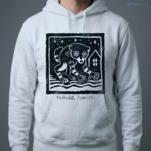 Behold Jimothy Raccoon Shirt, Hoodie, Long Sleeve, V-Neck Tee 3 behold jimothy raccoon shirt hoodie long sleeve v neck tee 4