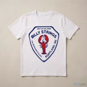 billy strings july 25 26 2026 portland me t shirt custom prints store t shirts 3