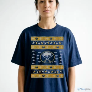 buffalo sabres holiday lights sweater t shirt 2