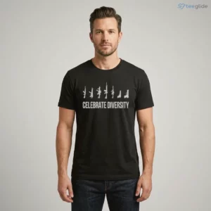 celebrate diversity gun t shirt 1