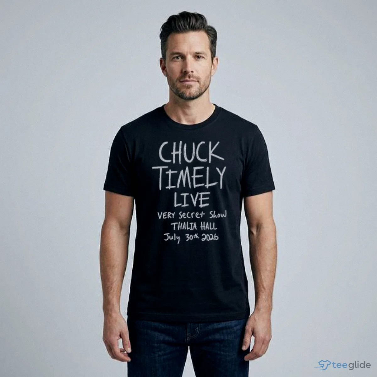 chuck timely chicago illinois 2026 don t tell anyone t shirt 1 chuck timely chicago illinois 2026 don t tell anyone t shirt 1