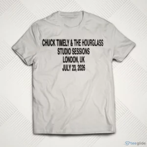chuck timely the hourglass studio session july 23 2026 london uk shirt 1