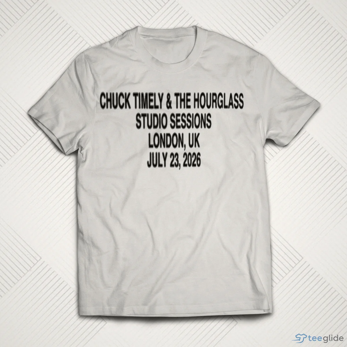 chuck timely the hourglass studio session july 23 2026 london uk shirt 1 chuck timely the hourglass studio session july 23 2026 london uk shirt 1