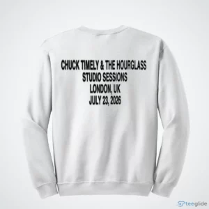 Chuck Timely & The Hourglass Studio Session July 23 2026 London, Uk Shirt 3 chuck timely the hourglass studio session july 23 2026 london uk shirt 4