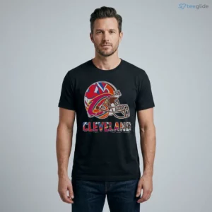 cleveland sports mashup shirt browns guardians cavaliers monsters buckeyes logo t shirt 1