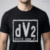 DV2 David Vega Jr White Grunge Square Frame T Shirt 4 dv2 david vega jr white grunge square frame t shirt 1