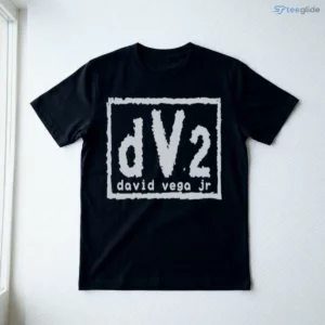 DV2 David Vega Jr White Grunge Square Frame T Shirt 2 dv2 david vega jr white grunge square frame t shirt 3
