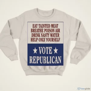 eat tainted meat breathe poison air drink nasty water help t shirt 4