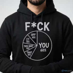 Funny Fuck You Pie Chart Sarcastic Offensive Explicit Meme T-Shirt 3 funny fuck you pie chart sarcastic offensive explicit meme t shirt 4