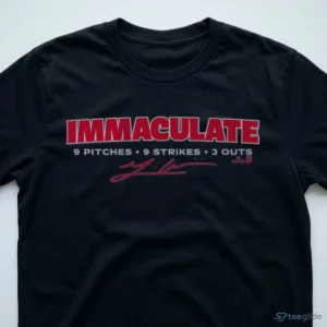 Gavin Williams The Immaculate Inning T-Shirt 2 gavin williams the immaculate inning t shirt 3