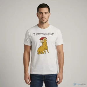 giraffe i want to go home shirt 1