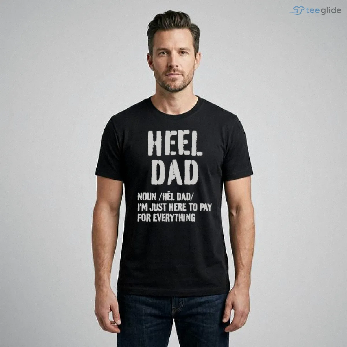 heel dad definition funny father quote novelty t shirt 1 heel dad definition funny father quote novelty t shirt 1