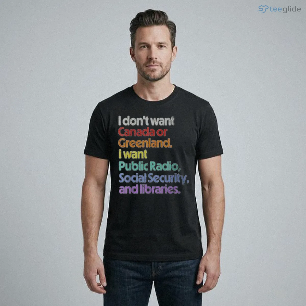 i don t want canada or greenland i want public radio social security and t shirt 1 i don t want canada or greenland i want public radio social security and t shirt 1