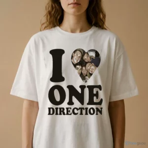 i love one direction heart boy band music fan gift vintage shirt 2
