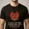 I Should Have Been A Bigger Bitch With My Boundaries Devil Heart BDSM Barb Wire Feminist T-Shirt 4 i should have been a bigger bitch with my boundaries devil t shirt 1
