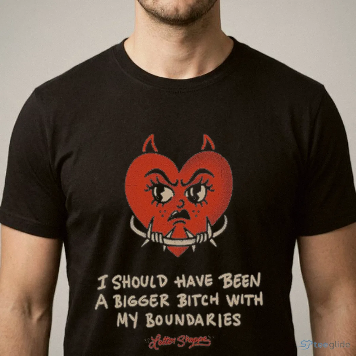 i should have been a bigger bitch with my boundaries devil t shirt 1 i should have been a bigger bitch with my boundaries devil t shirt 1
