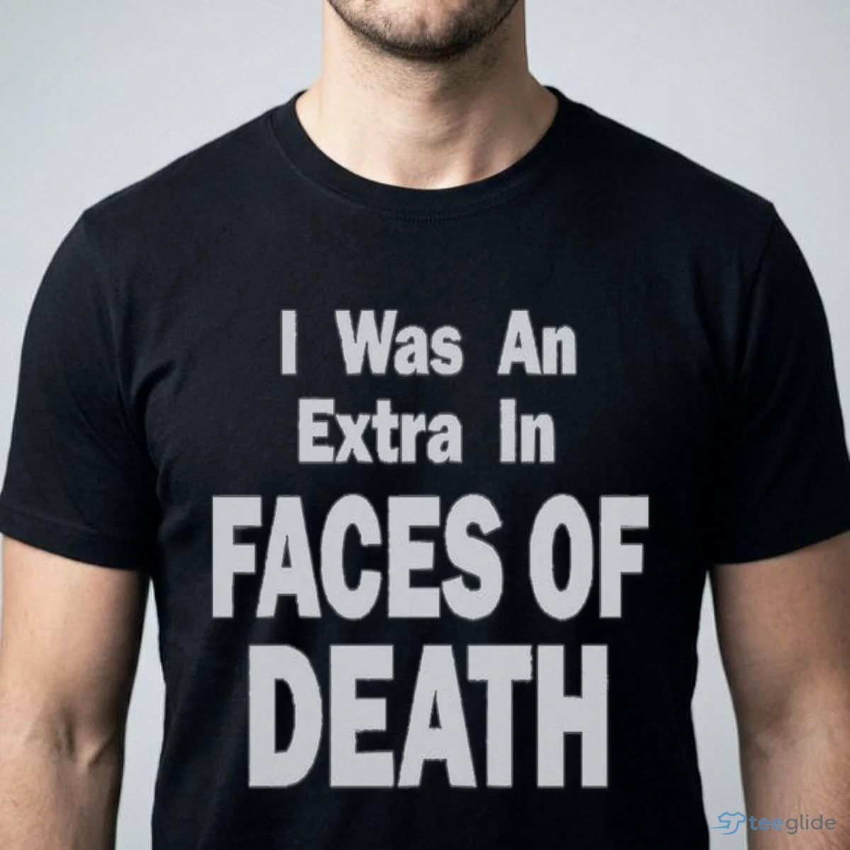 i was an extra in faces of death shockumentary horror movie cult shirt 1 i was an extra in faces of death shockumentary horror movie cult shirt 1