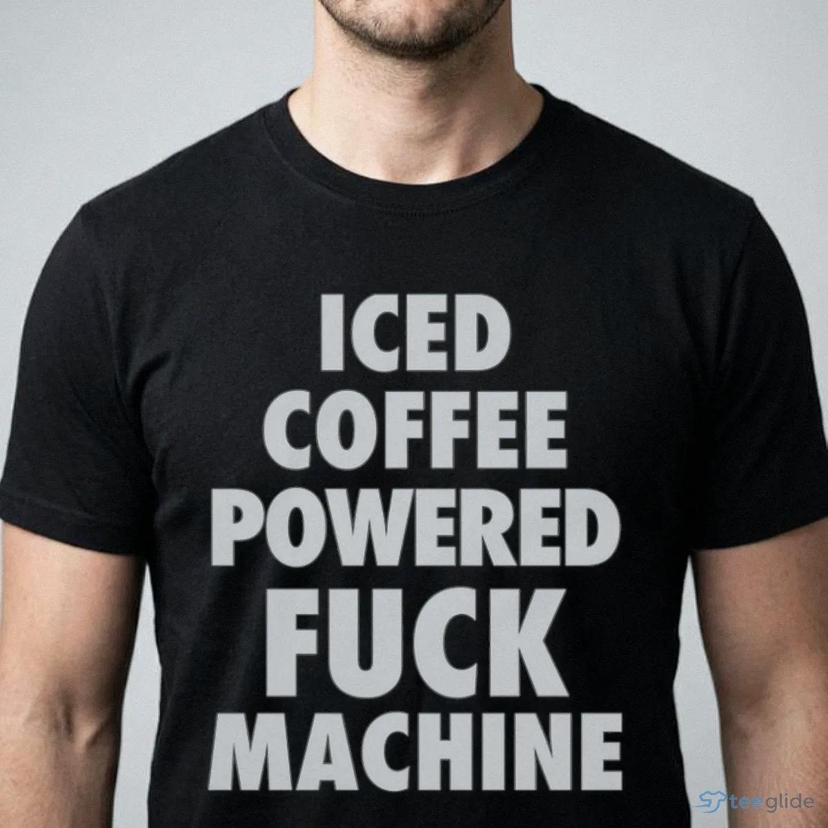 iced coffee powered fuck machine t shirt 1 iced coffee powered fuck machine t shirt 1