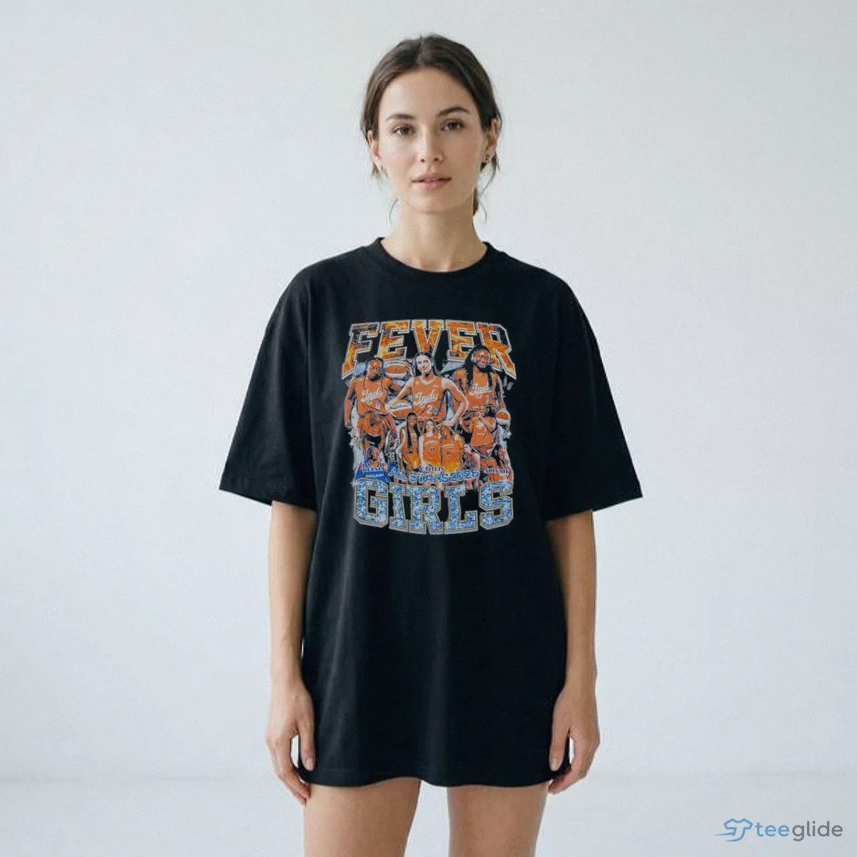 Indiana Fever Girls All Stars 2026 Shirt 8 Indiana Fever Girls All Stars 2026 Shirt - Official Photo