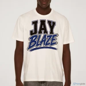 jay blaze blue graphic text athletic style t shirt 1