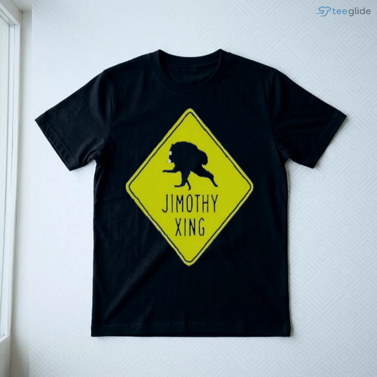 jimothy xing raccoon crossing funny road sign t shirt 3 jimothy xing raccoon crossing funny road sign t shirt 3