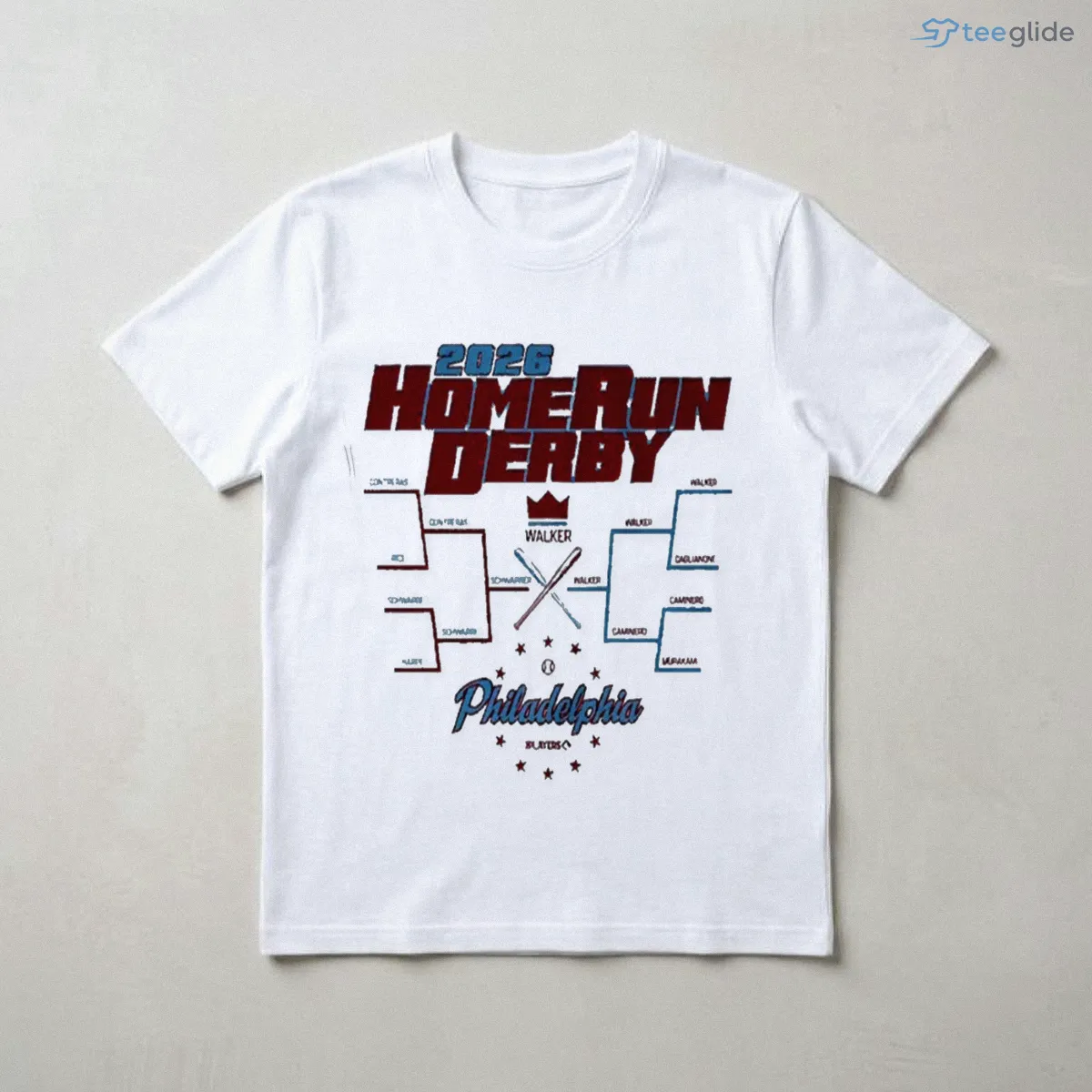 l philadelphia home run derby bracket shirt 3 l philadelphia home run derby bracket shirt 3