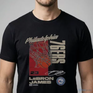 lebron james philadelphia 76ers all net wht shirt 1