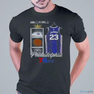 lebron james philadelphia 76ers mitchell ness locker room t shirt 1