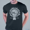 LeBron James Philadelphia 76ers Mitchell & Ness Witness The King Is Here Shirt 4 lebron james philadelphia 76ers mitchell ness witness the king is here shirt 1