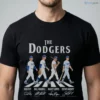 los angeles dodgers the infield abbey road graphic t shirt 1