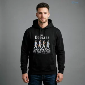 Los Angeles Dodgers The Infield Abbey Road Graphic T-Shirt 3 los angeles dodgers the infield abbey road graphic t shirt 4