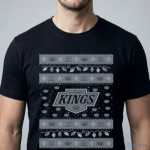 los angeles kings holiday lights sweater t shirt 1