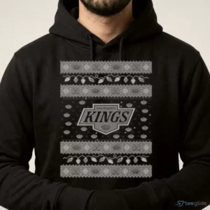 los angeles kings holiday lights sweater t shirt 4