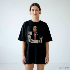 lucas sanders donald trump not my president shirt 2