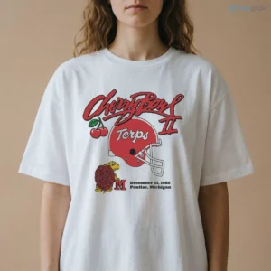 maryland cherry bowl champs 1985 vintage t shirt 2