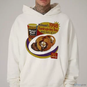 McDonald’S 1998 Thanksgiving Day Breakfast Minute Maid T Shirt 2 mcdonald s 1998 thanksgiving day breakfast minute maid t shirt 3