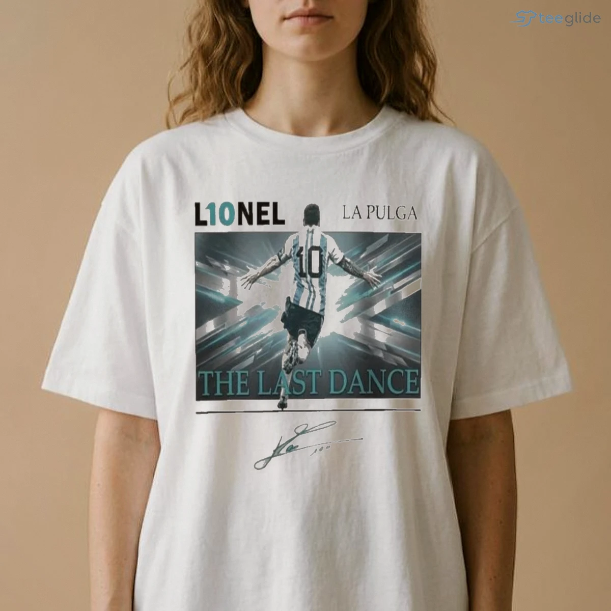 Messi The Last Dance World Cup 2026 Final La Pulga T-Shirt 8 Messi The Last Dance World Cup 2026 Final La Pulga T-Shirt - Official Photo