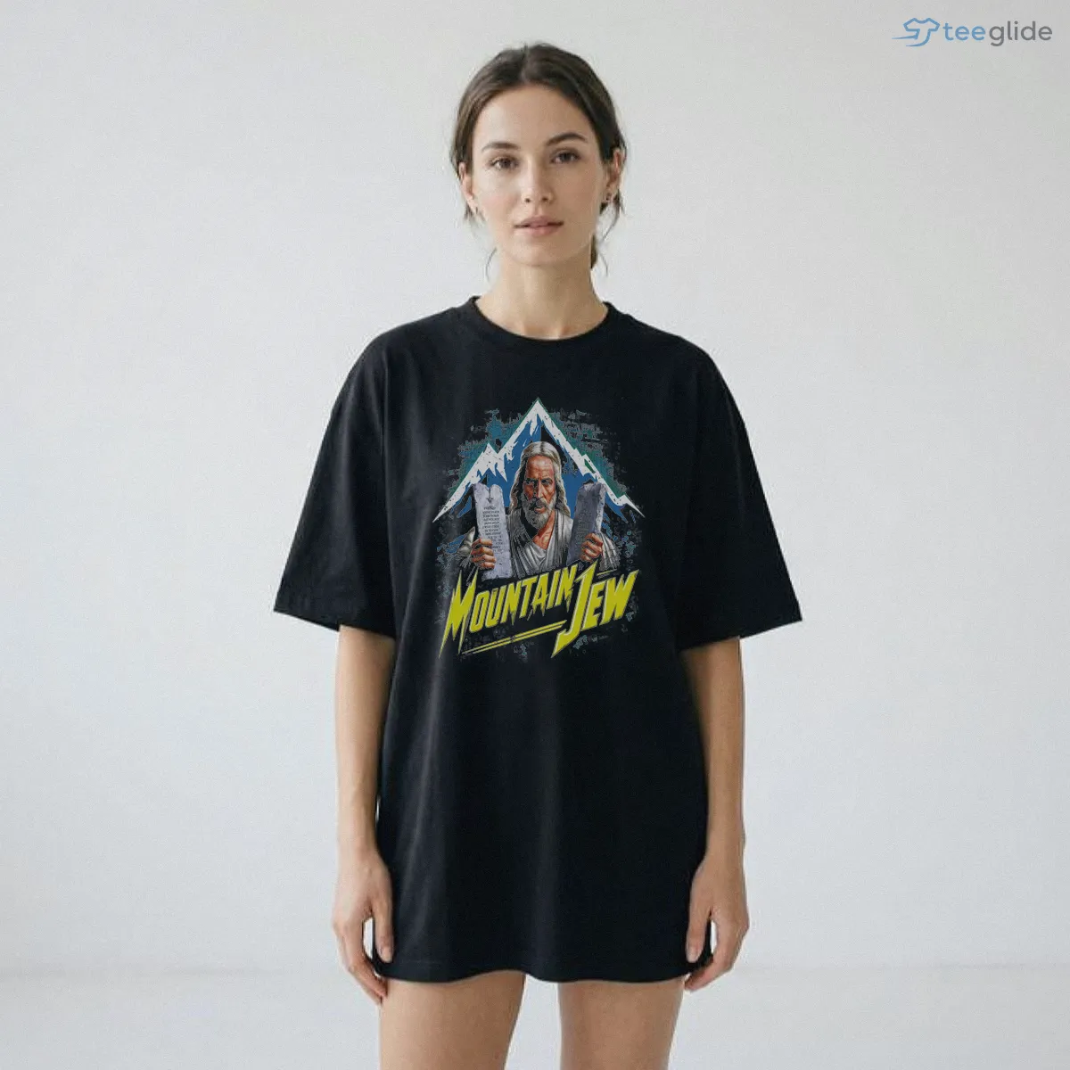 Moses Was A Mountain Jew Shirt 8 Moses Was A Mountain Jew Shirt - Front View