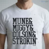 Munetaka Murakami, Miguel Vargas, & Colson Montgomery Mune & Miggy & Colson & Strokin' Shirt 4 munetaka murakami miguel vargas colson montgomery mune miggy colson strokin shirt 1