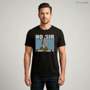 no sir i don t like it ren and stimpy t shirt 1