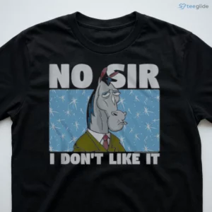 no sir i don t like it ren and stimpy t shirt 3
