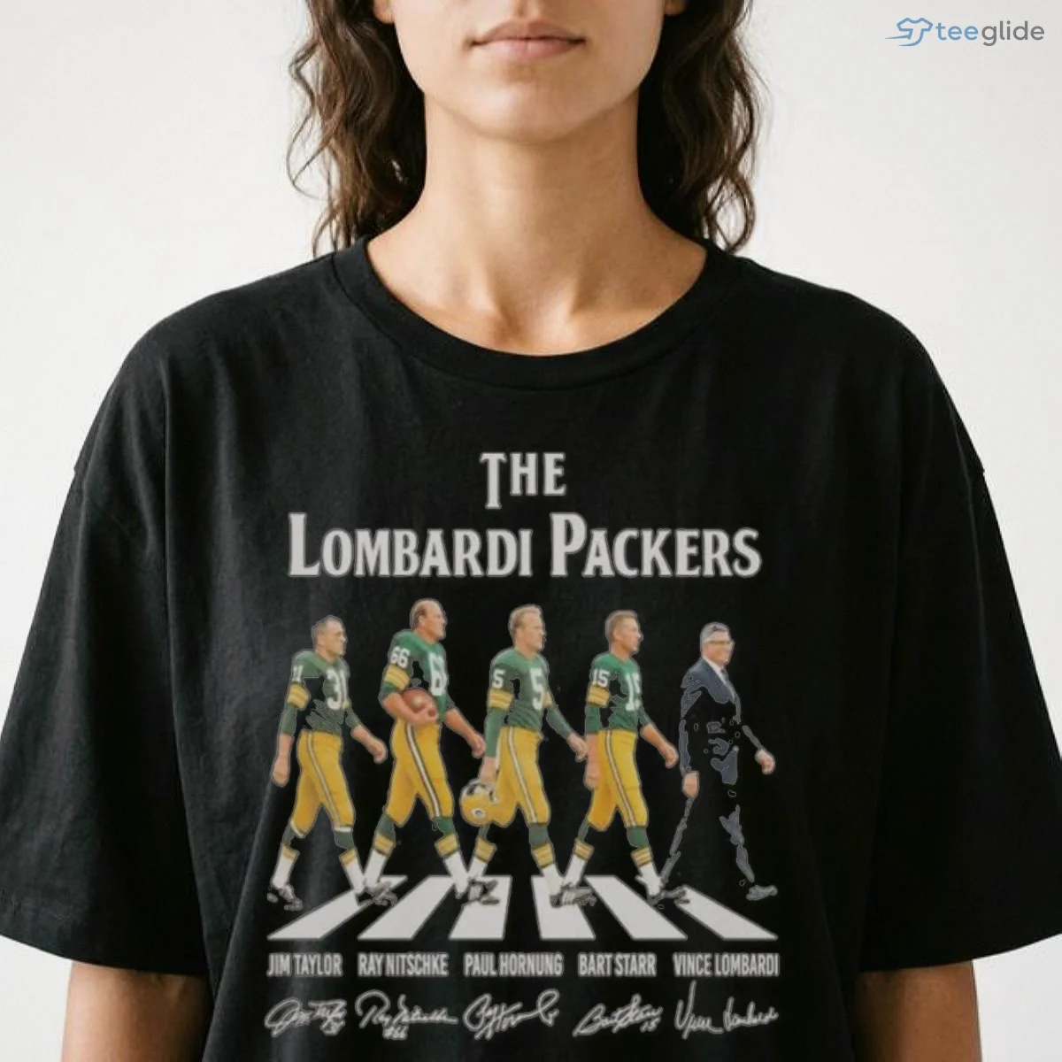 Official Green Bay Football Legends Abbey Road Shirt 8 Official Green Bay Football Legends Abbey Road Shirt
