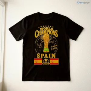 official spain 2026 world champions world cup shirt 3