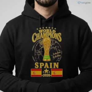 official spain 2026 world champions world cup shirt 4